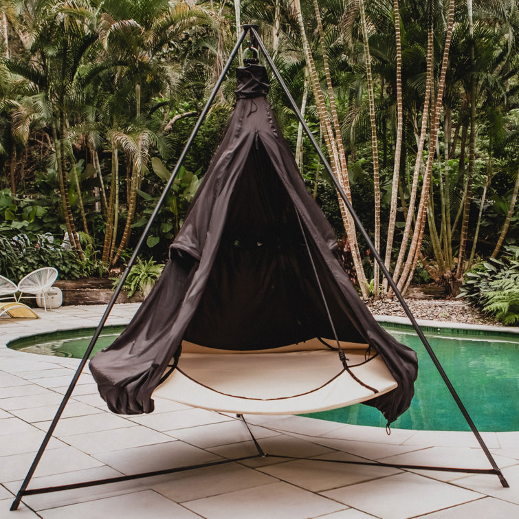 Hangout Pod Circular Hammock Pod Weather Cover Wayfair